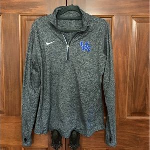 University of Kentucky Nike 1/4 zip sweatshirt